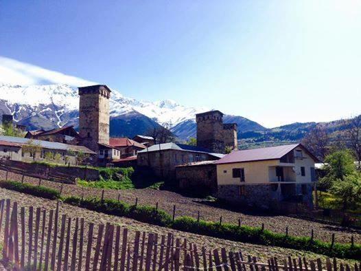 Sakhli Laghamshi Otel Mestia Dış mekan fotoğraf